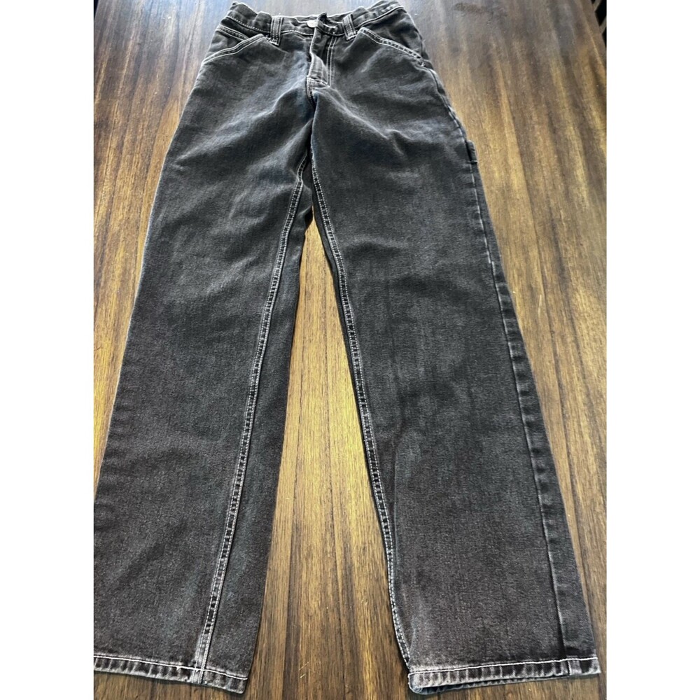 J. Galt Brandy Melville Wide Leg Jeans black carpenter size small pants